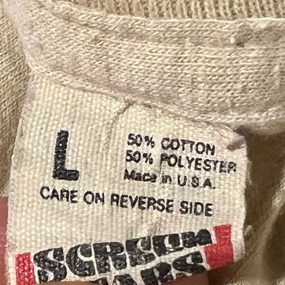 Vintage Single Stitch Atlanta Georgia Theatre Gael 1980s Crewneck Tshirt - Picture 3 of 3